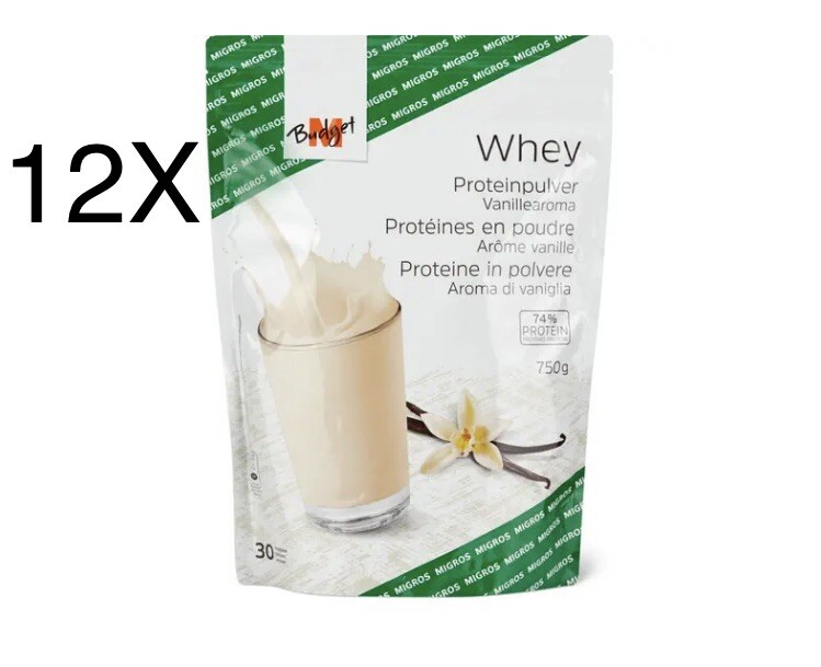 M-Budget Whey Protein 9KG/ 19.8LB Made In Switzerland Free Shipping