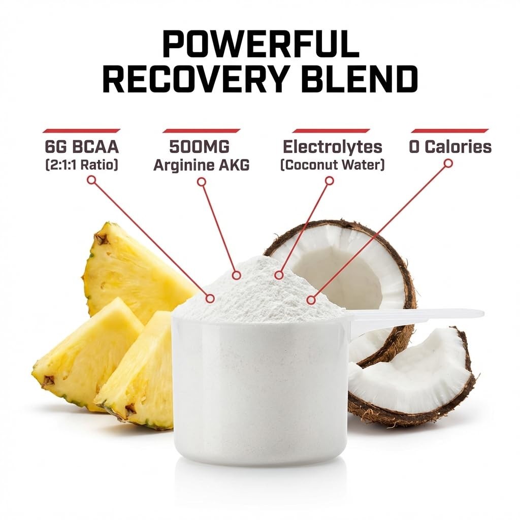 Type Zero Ultra Clean Vegan BCAA Powder + Electrolytes (Hawaiian Punch | 6G) 2:1
