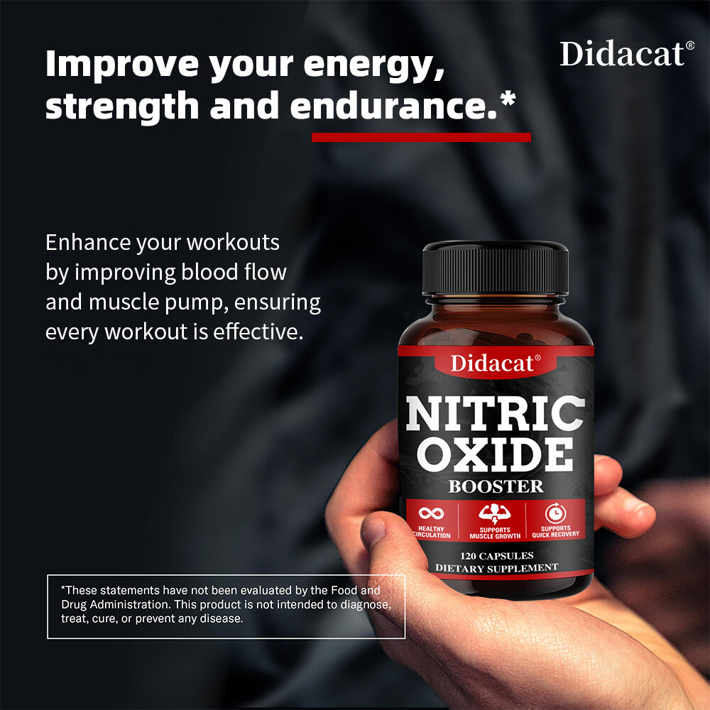 Nitric Oxide Capsules Support healthy Blood Flow,Enhances athletic performance