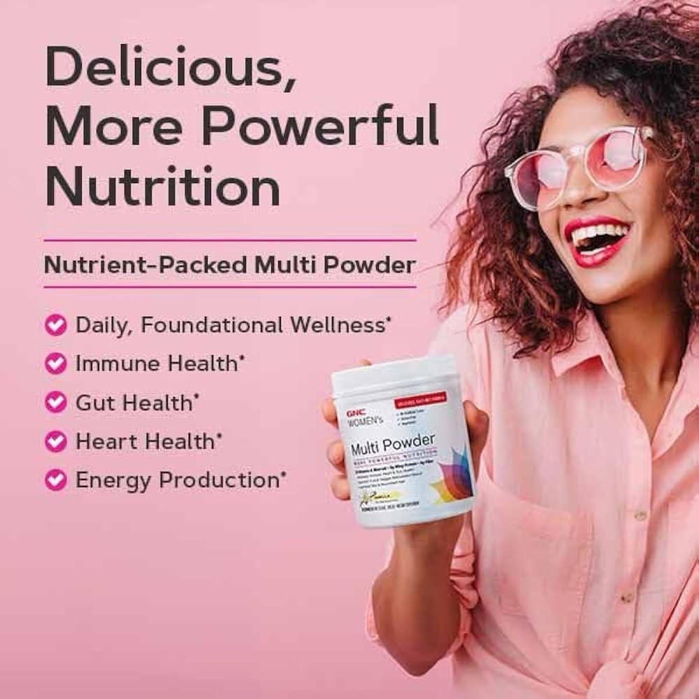 2 GNC Women’s Multi Powder Dietary Supplement Chocolate & Vanilla 30 Servings