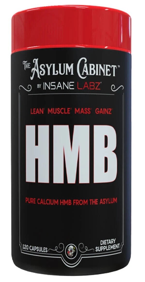 Insane Labz | HMB – Pure Calcium, Lean Muscle Mass Gains & Recovery – 120 caps