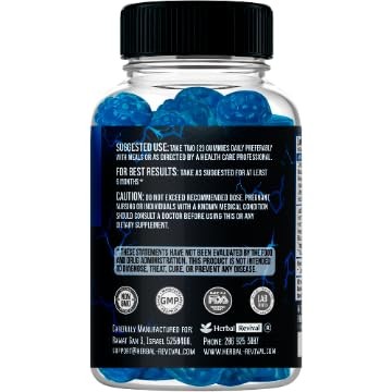 Testosterone Booster Gummies, Male Enhancing Supplement, 60 Count (Pack of 1)