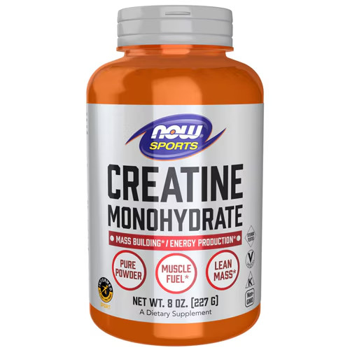 NOW Sports Nutrition Creatine Monohydrate Powder Mass Building*/Energy