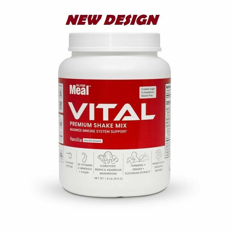 Suremeal Vital Ultra Premium Nutritional Shake Mix – 1.8 lbs/ 810g New & Sealed