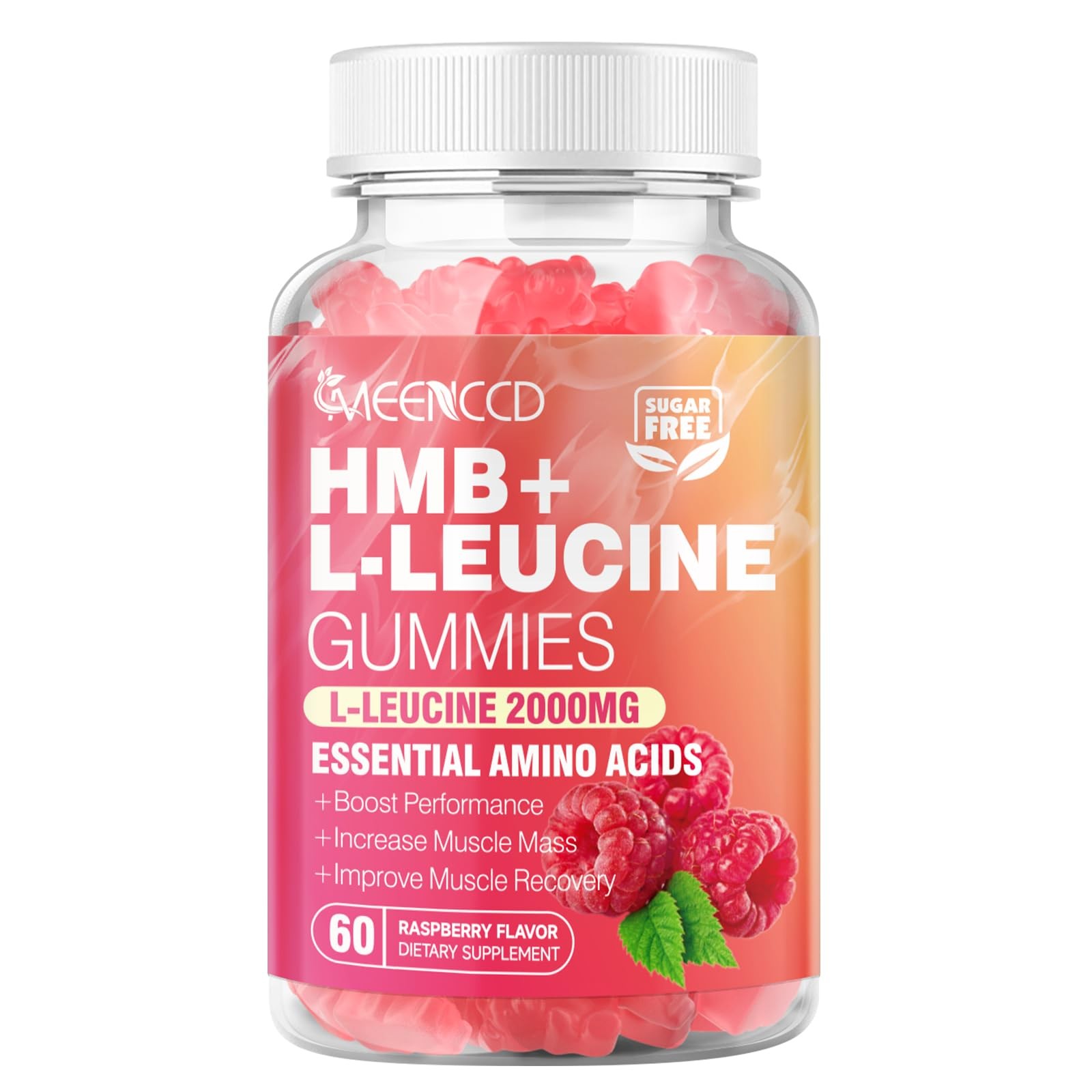 HMB and LLeucine Gummies, HMB and Leucine Amino Acid for Muscle Growth, Muscl…