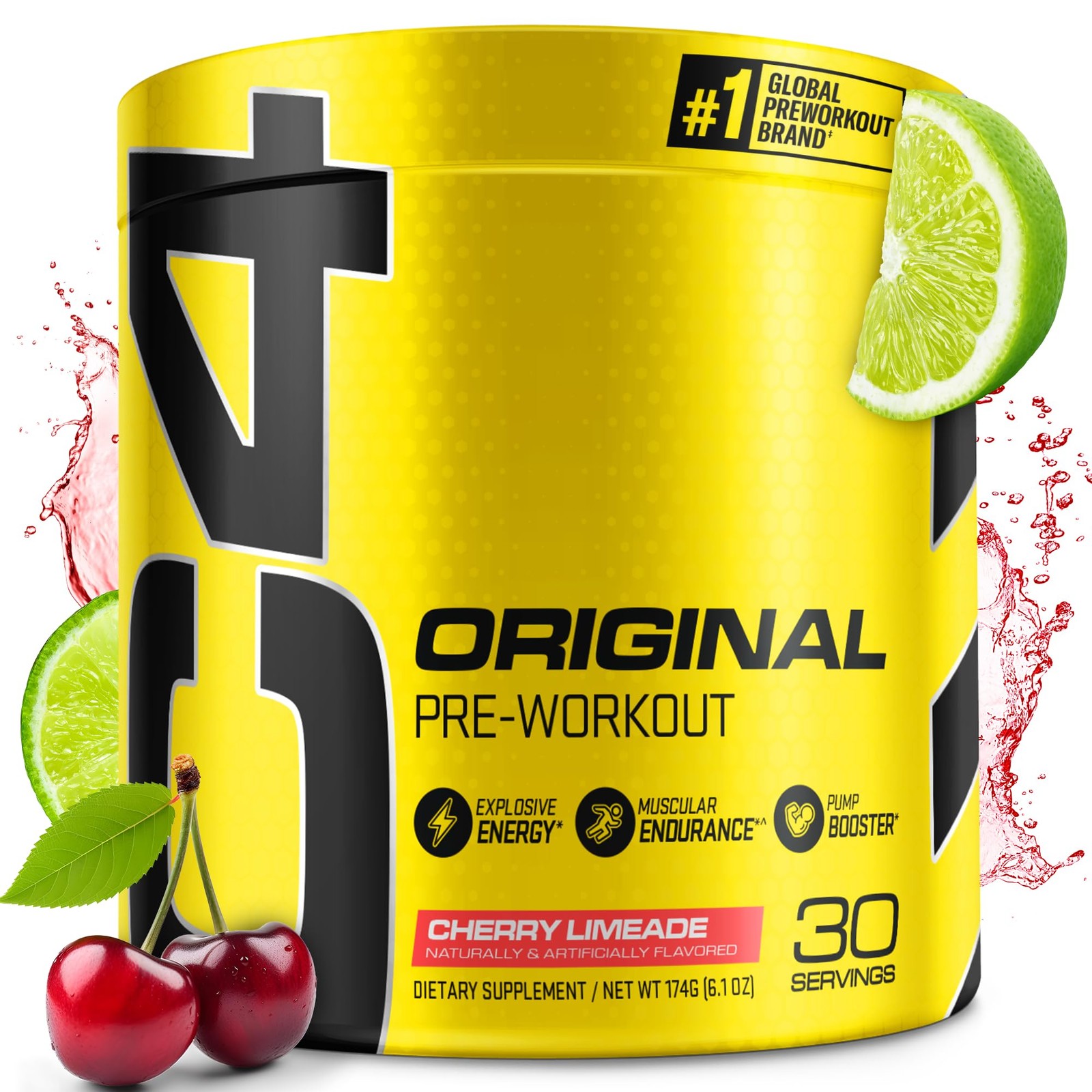 Cellucor Original Pre Workout Powder Cherry Limeade | Vitamin C for Immune Su…
