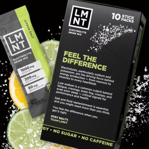 LMNT Zero-Sugar Electrolytes Drink