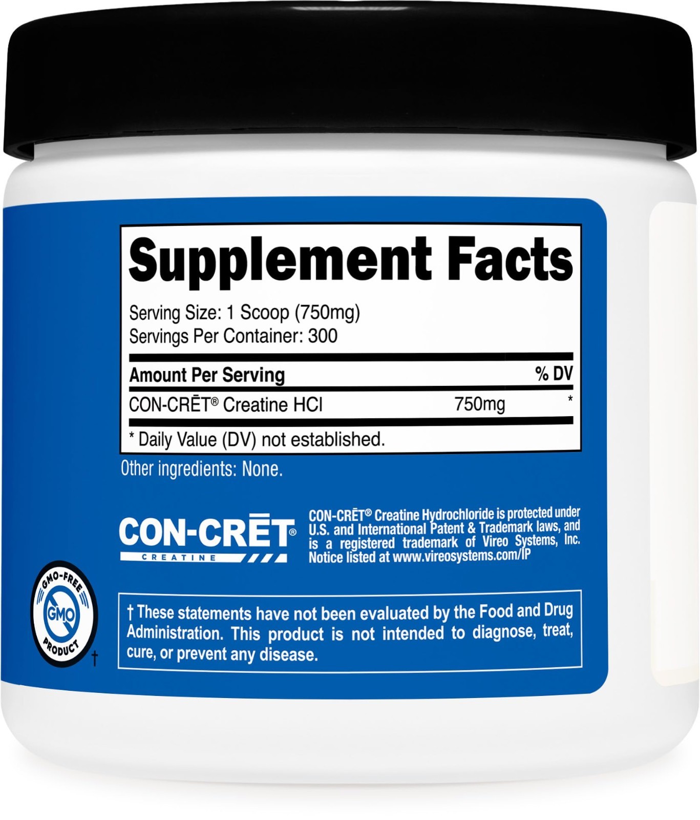 Creatine HCl Powder 8 OZ – Pure Muscle Growth Supplement | 300 Servings, Boost E