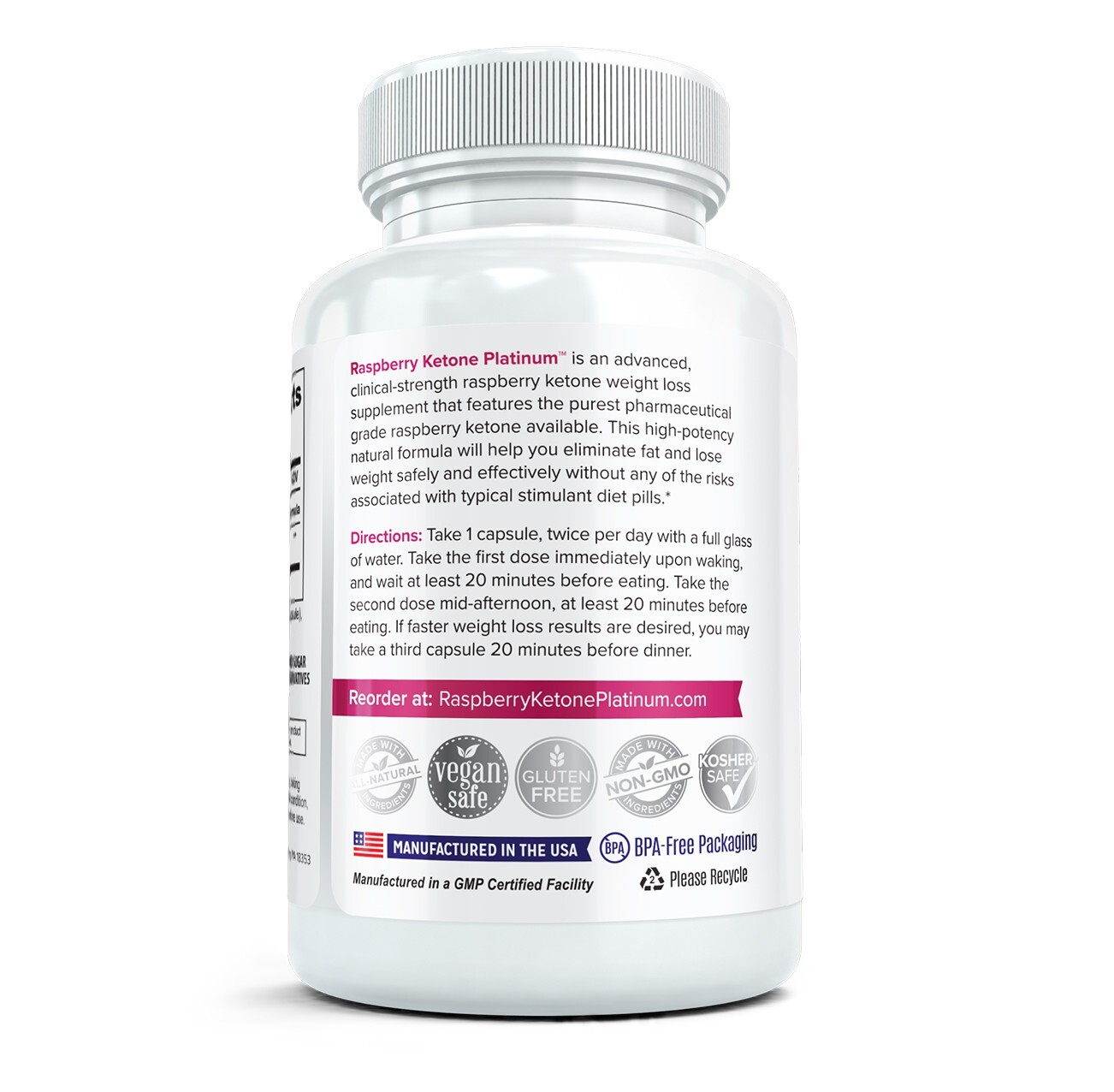 Green Coffee Bean+Raspberry Ketone Platinum: Powerful Weight Loss/Fat Burner Duo