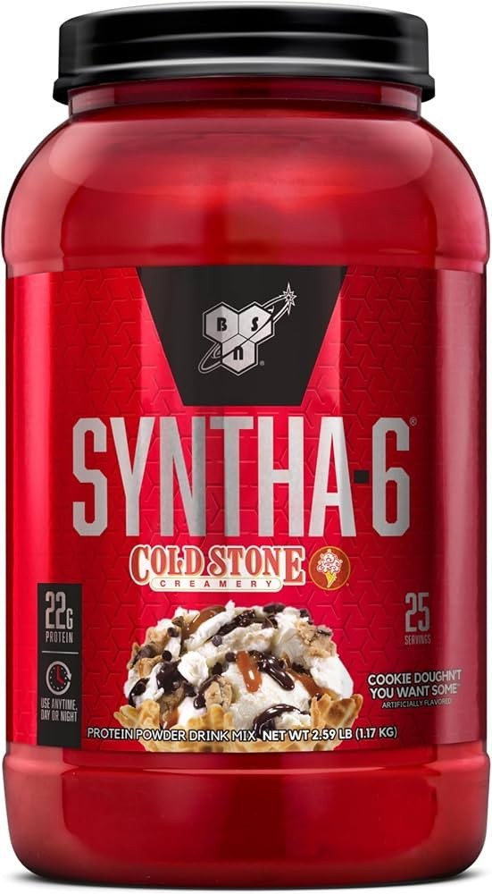 Syntha-6,Cold Stone Creamery Cookie Doughn’t You Want Some, 2.59 lb (1.17 kg)BSN
