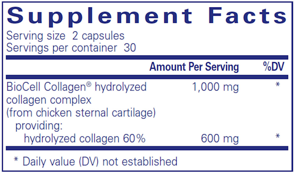 Pure Encapsulations Collagen JS- 60 Capsules