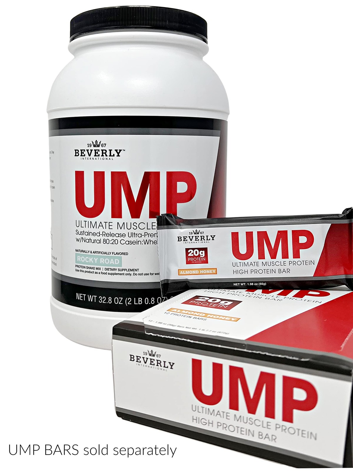 Ultimate Muscle Protein Powder Rocky Road 29 Servings Lean Muscle Support