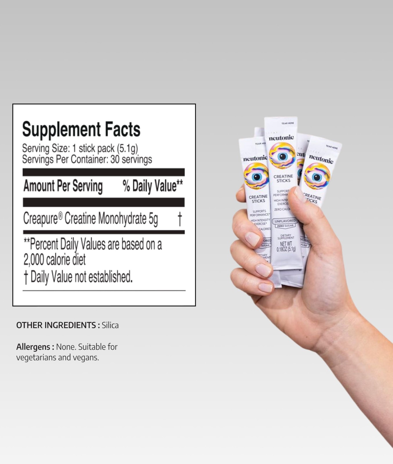 Creatine Monohydrate | Unflavored | Premium Micronized Creatine Powder | Supp…
