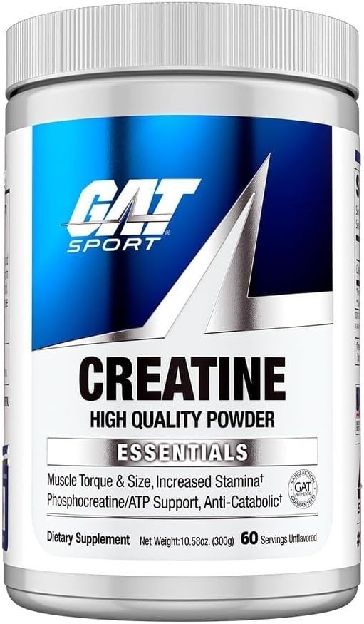GAT SPORT CREATINEMONOHYDRATE 60 SERV 300GR UNFLAVOR