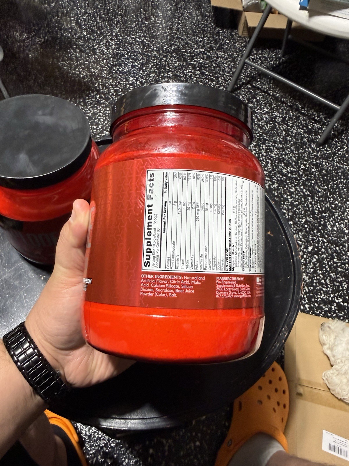 N.O.-XPLODE®, Legendary Pre-Workout, Watermelon, 2.45 lbs (1.11 kg) No Xplode