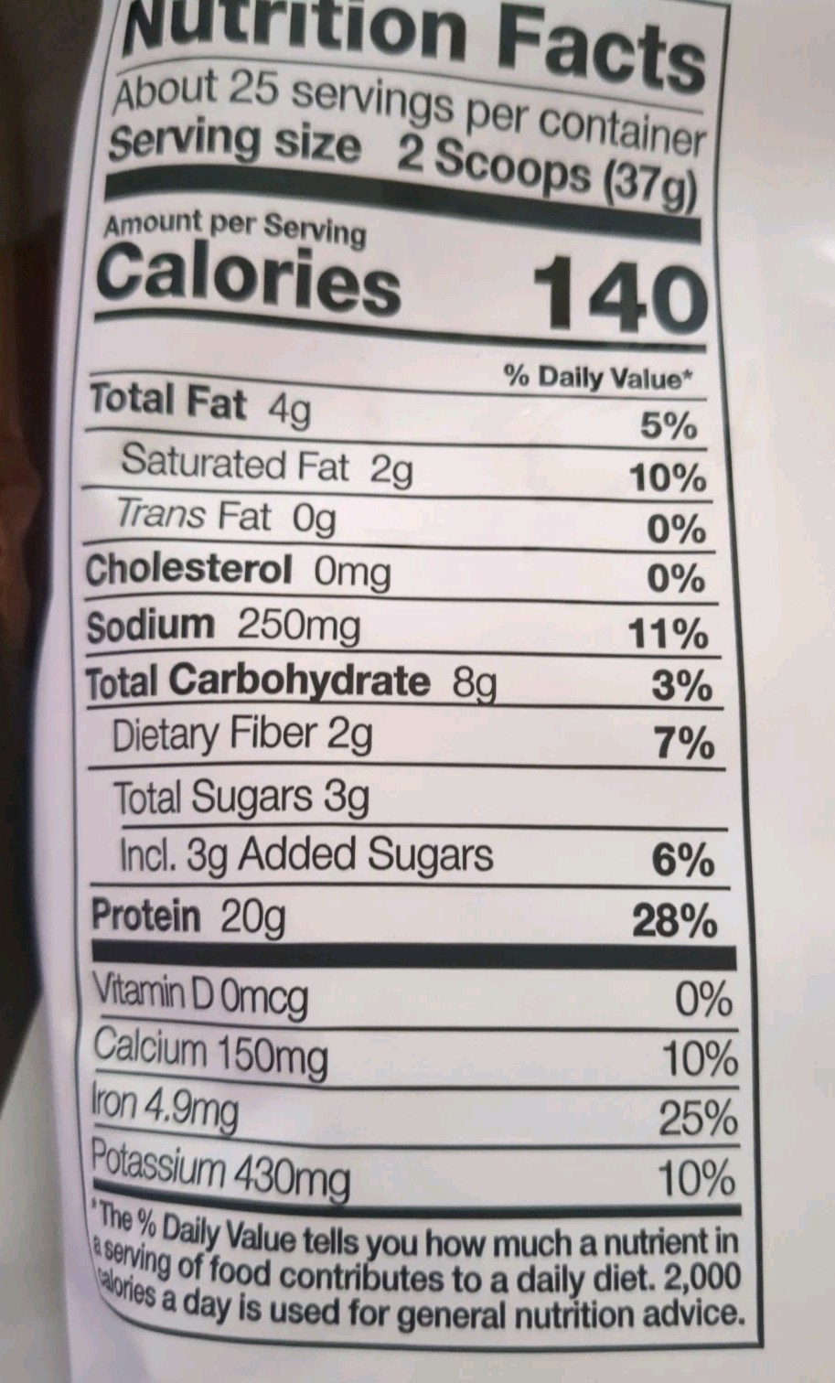 Lot of 2 NuGo Nutrition, Plant Pea Protein, Chocolate 2 lbs (907 g) Exp 01/2028