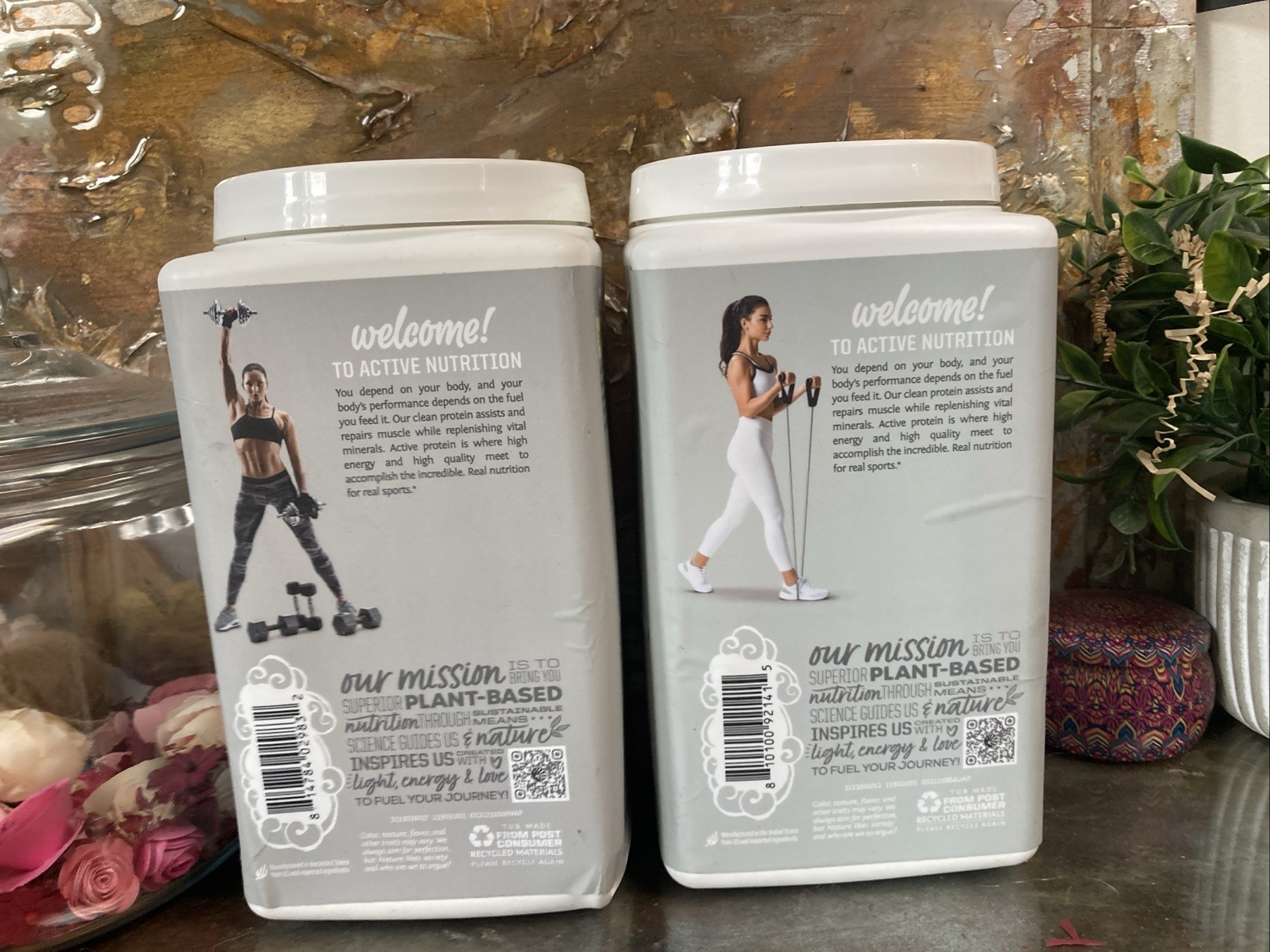 Sunwarrior Sport Organic Active Protein Vegan – Unflavored 1.94 lbs