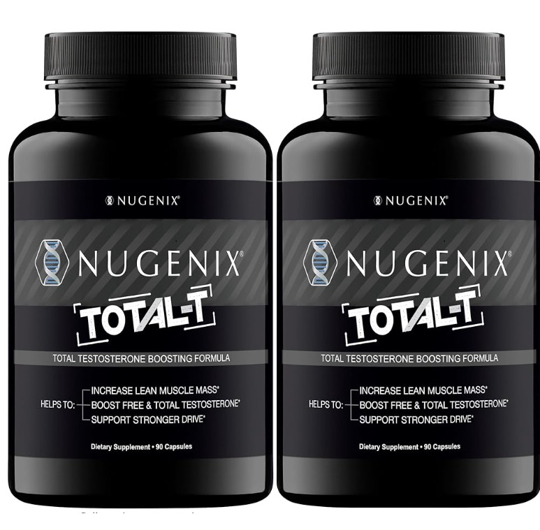 Nugenix Total-T, Free and Total Testosterone Booster 2 PACKS, 180 Cps, SEALED