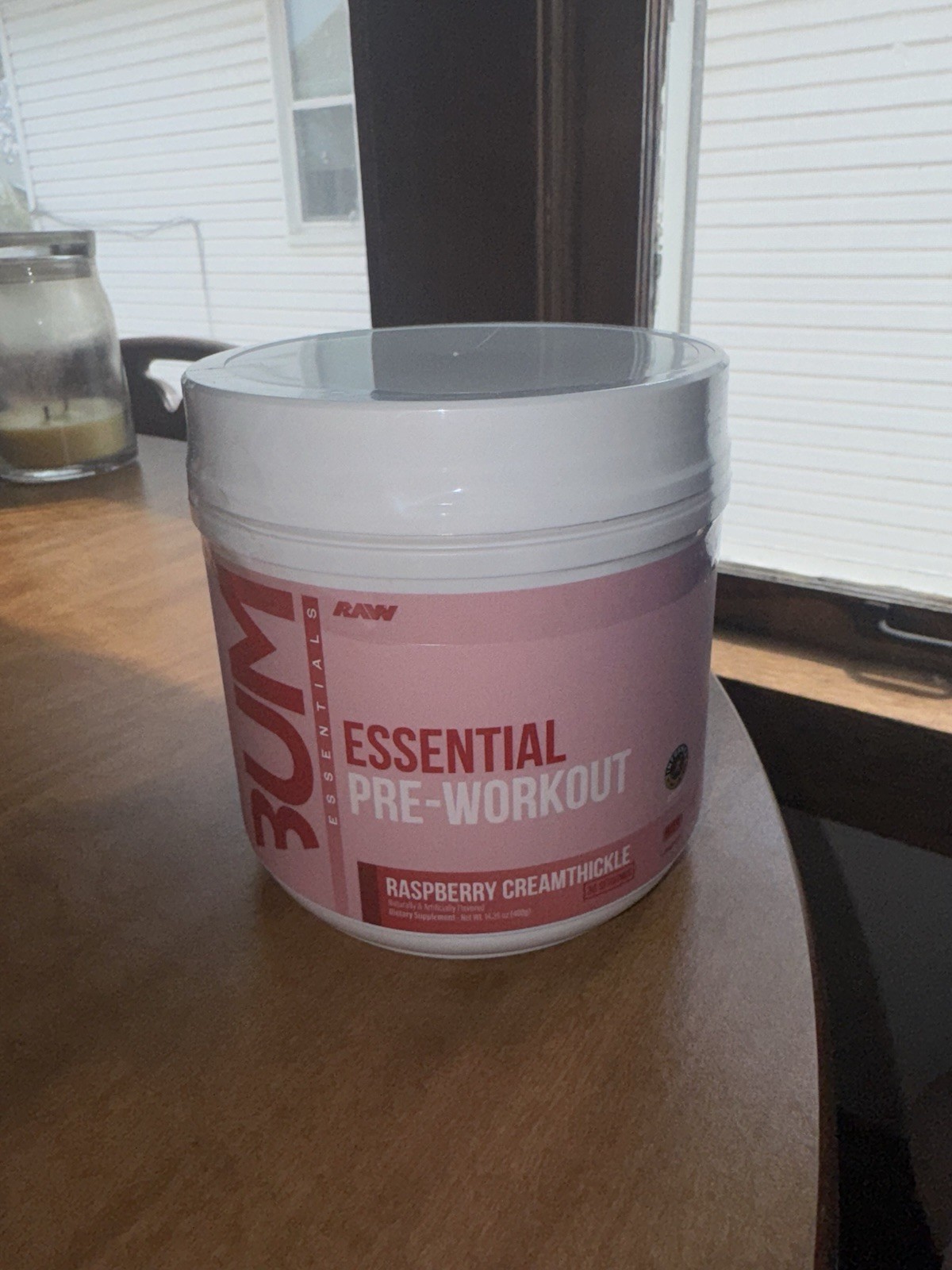 Raw Nutrition x CBUM – Essential Pre-Workout Powder – Energy & Focus-30 Servings