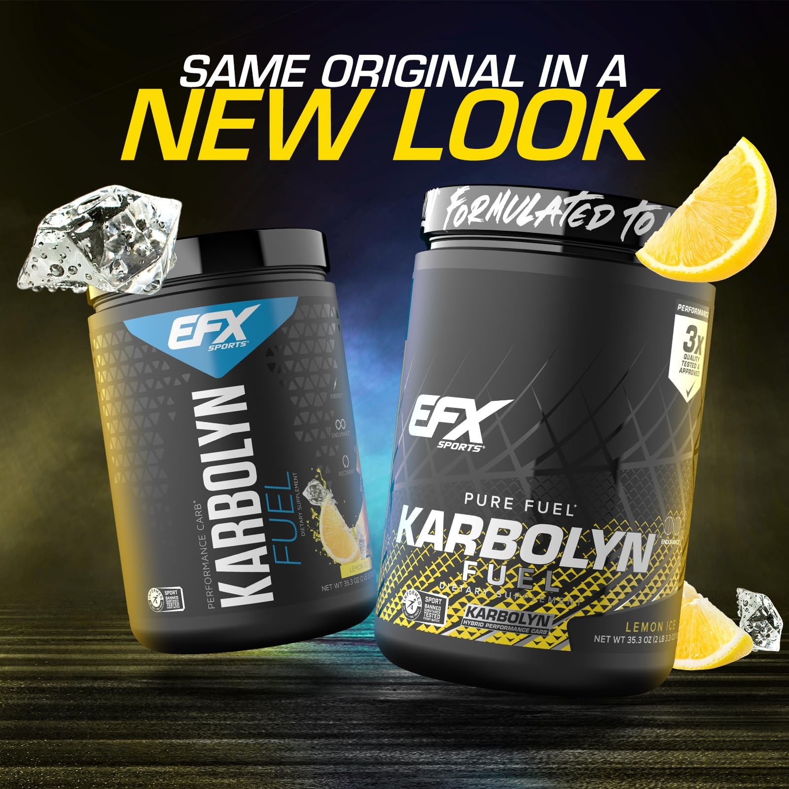 EFX Sports Karbolyn Fuel | FastAbsorbing Carbohydrate Powder | Carb Load, Sus…