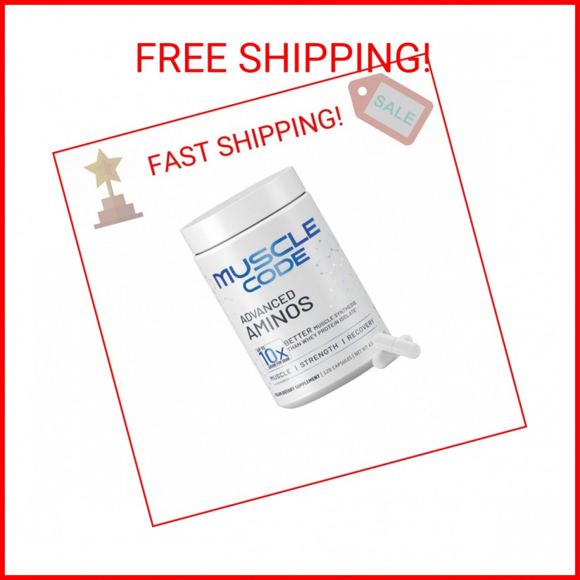 NAUTILUS Muscle Code Essential Amino Acid Capsules – Muscle Synthesis & Repair &