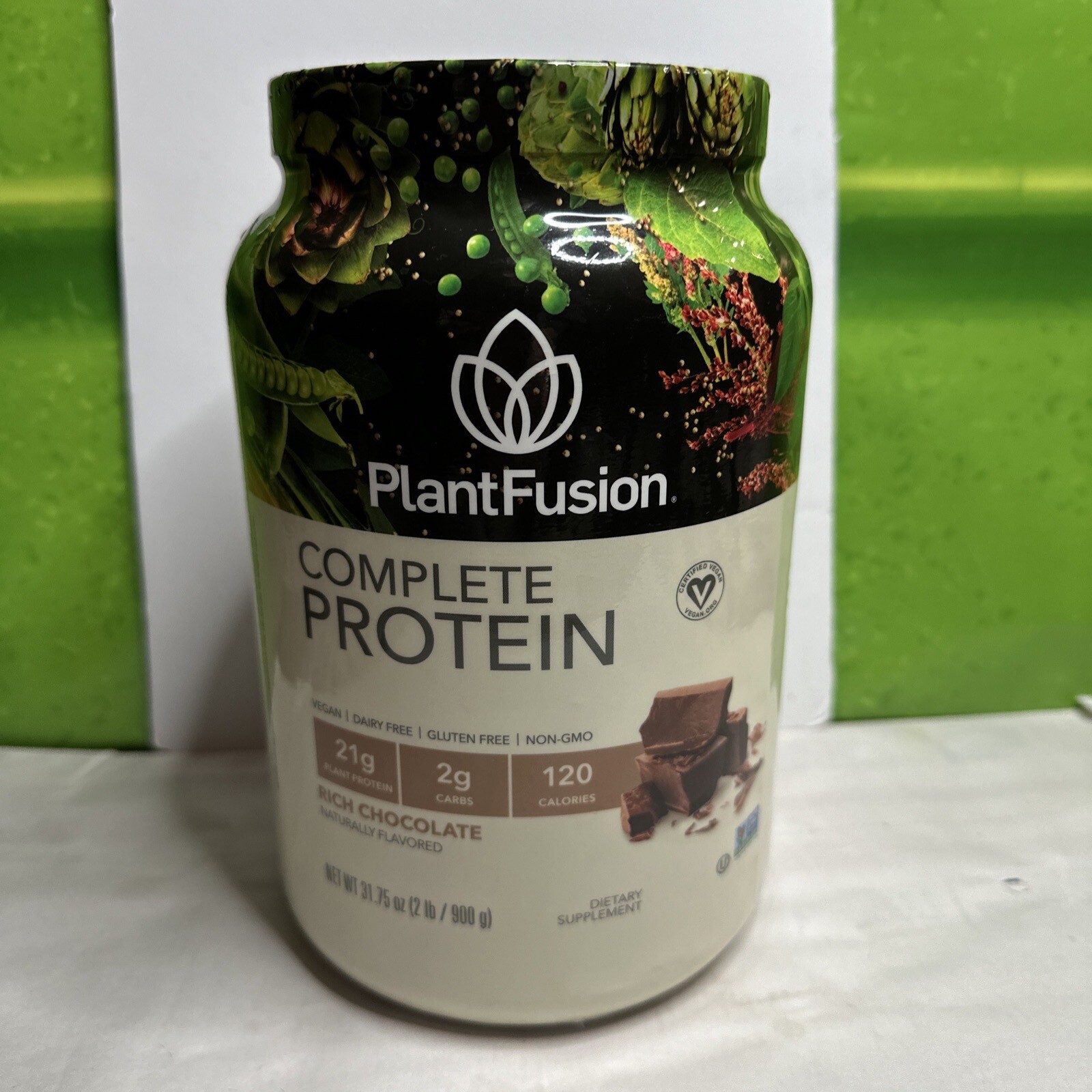 Plant Fusion Complete Protein Rich Chocolate 31.75 Ounces Exp 4/24