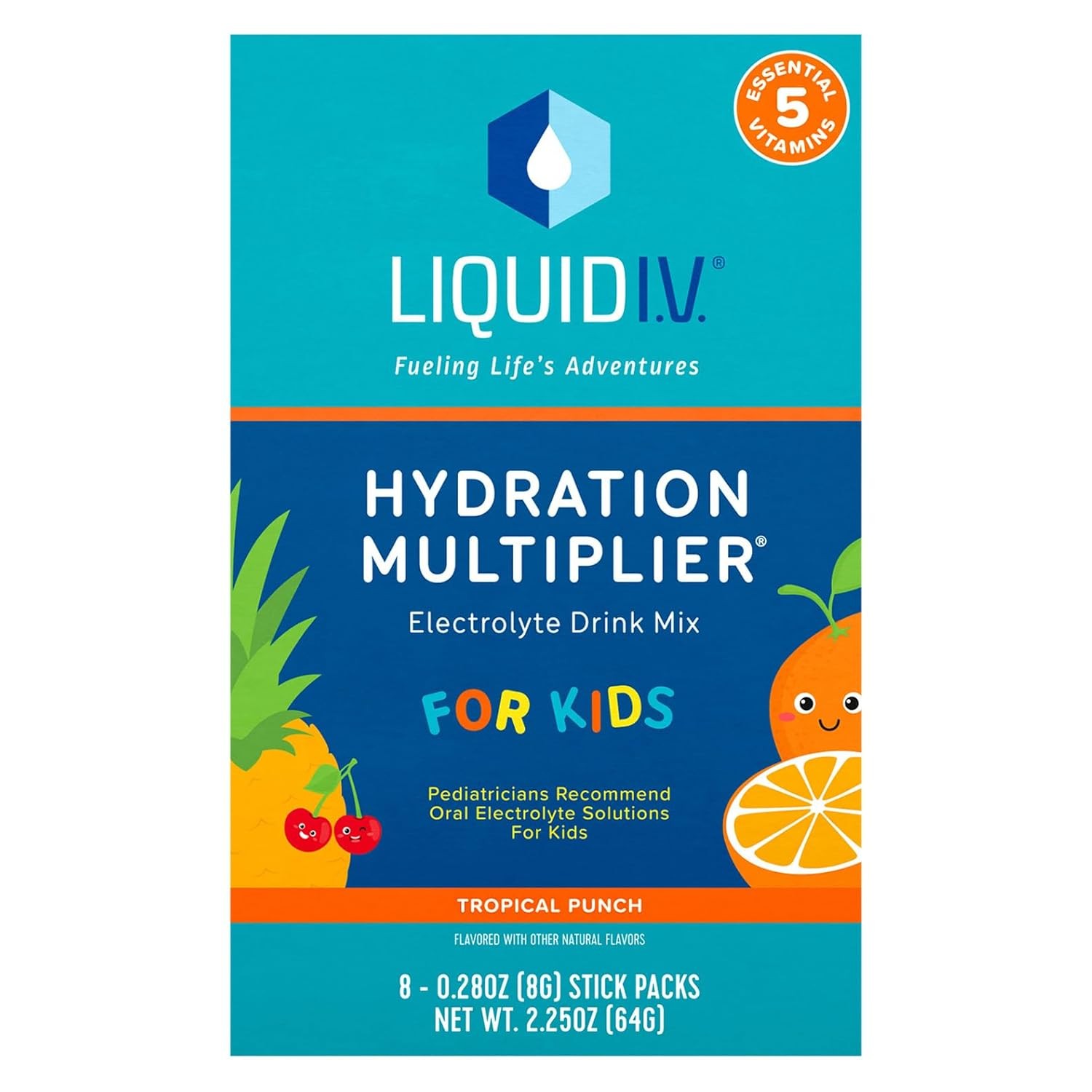 LIQUID IV Tropical Punch Kids Hydration