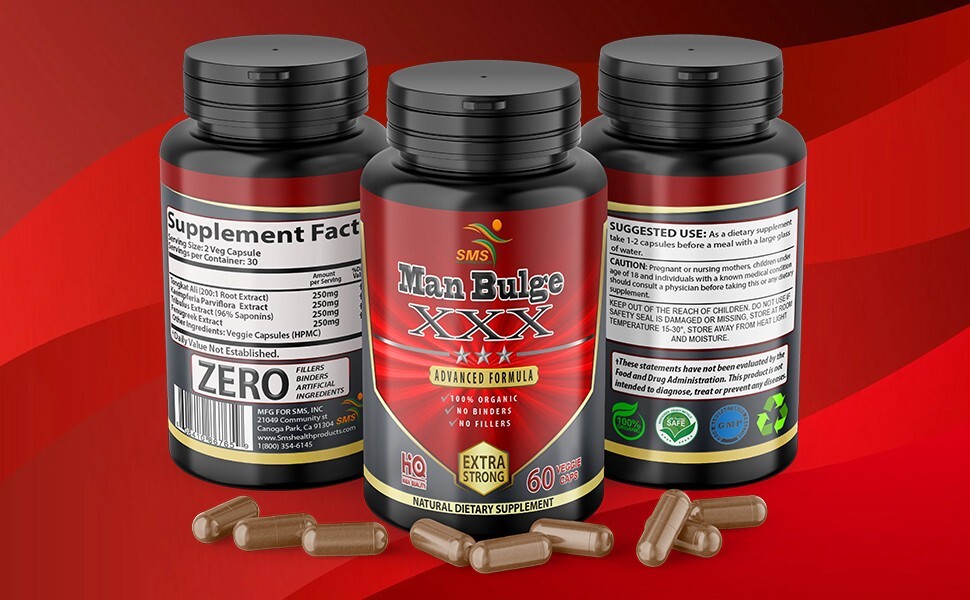 Testosterone Booster Test Men Stamina Energy Performance Pill 60 Capsules