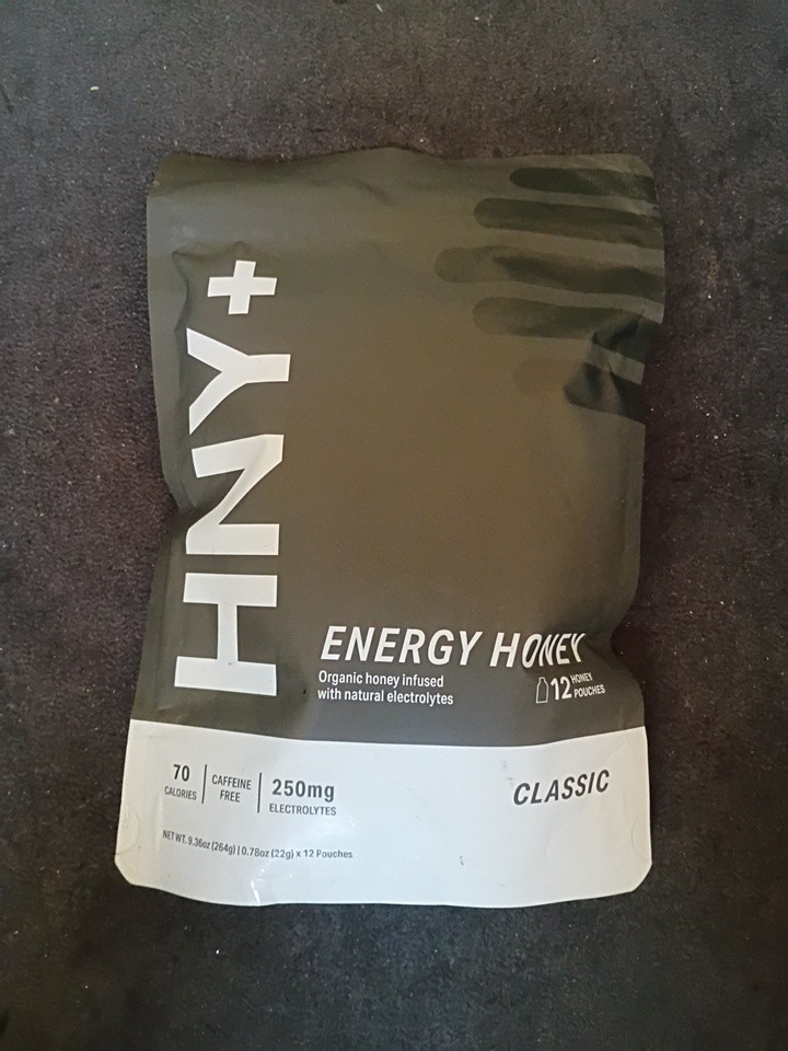 HNY+ Organic Honey Energy Gel 12 Pack Electrolytes Magnesium Salt Potassium