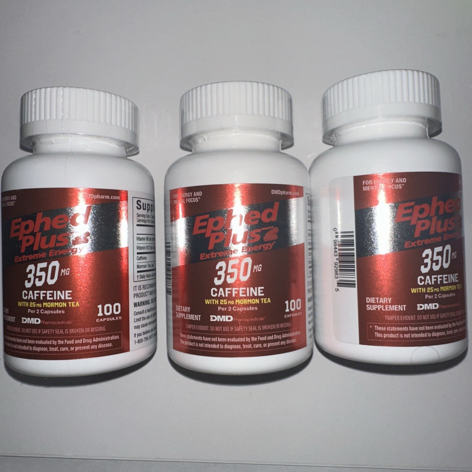 3ct 100 Ct Ephed Plus Extreme Mood Boost 300 Tabs💥 FREE SHIPPING