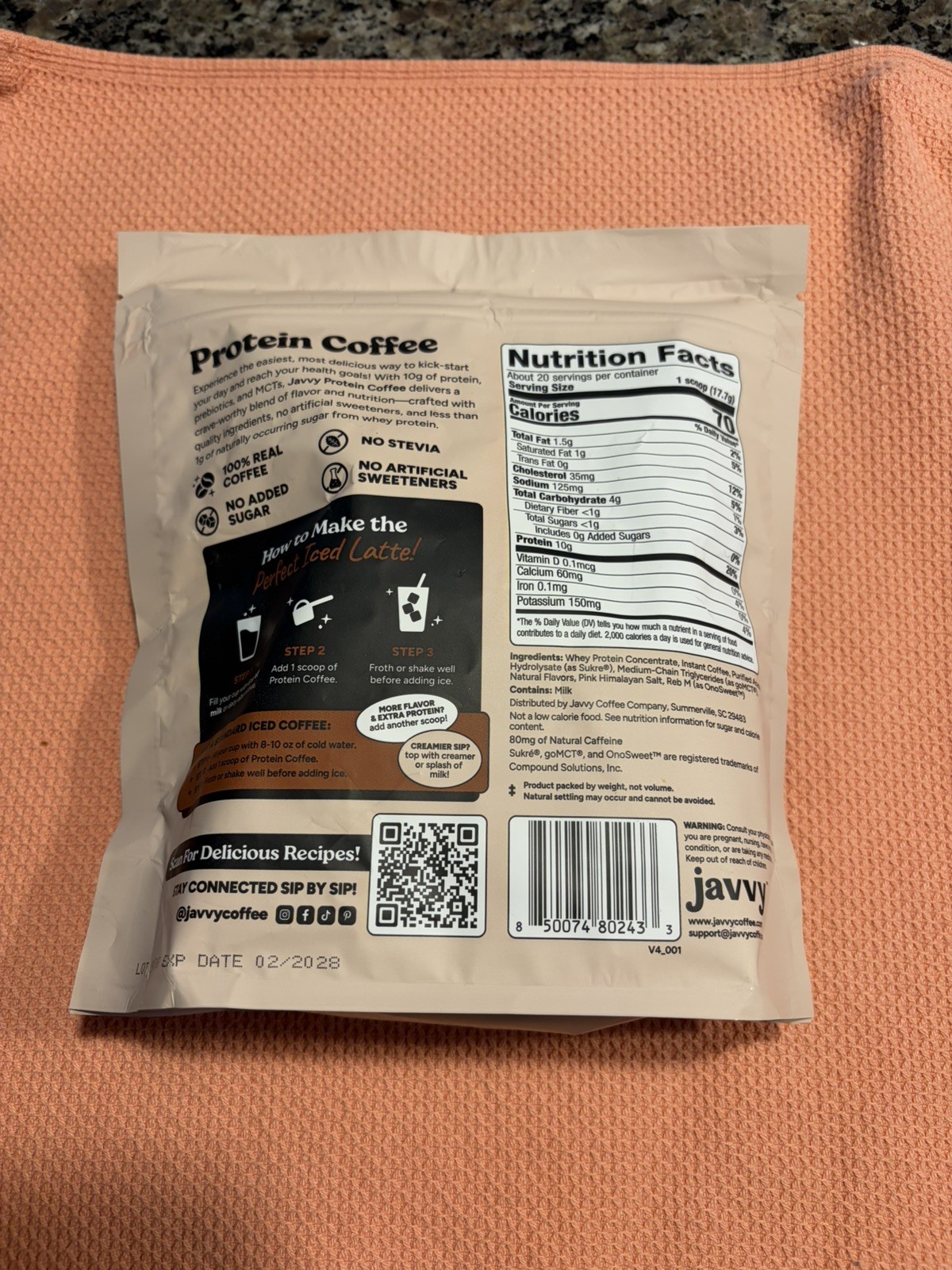 Javvy Protein Coffee- Three Flavor Assortment