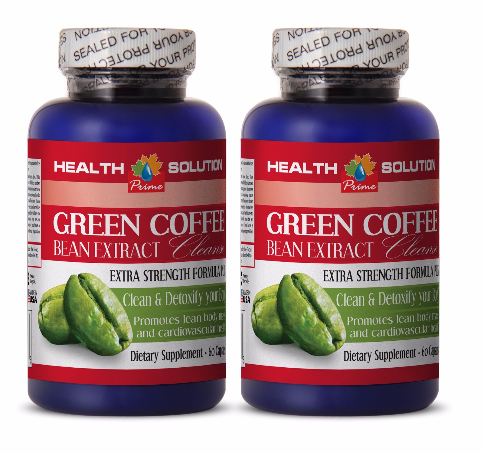 Goldenseal GREEN COFFEE CLEANSE 400mg fat burner for women 2B
