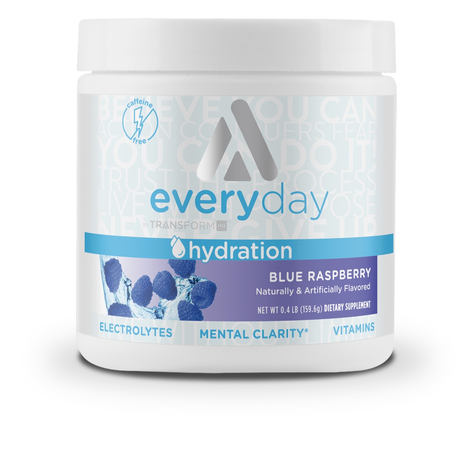 TransformHQ Hydration 42 Servings (Blue Raspberry) – Electrolytes