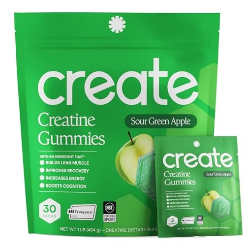 Creatine Gummies 30ct Variety Pack Vegan Gluten Free NSF