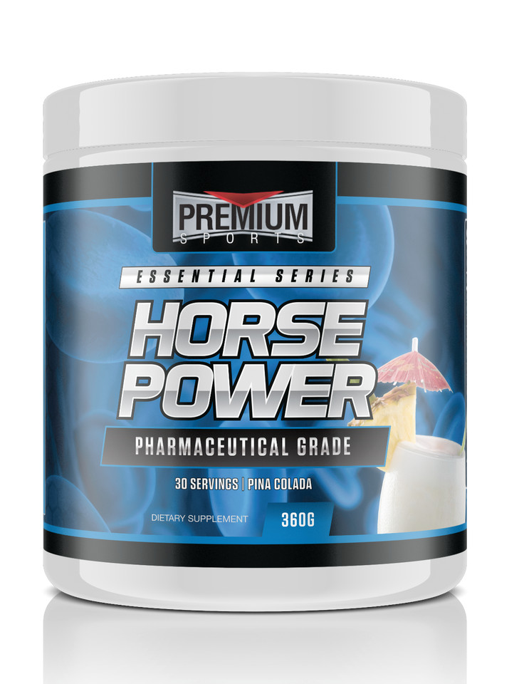 Horsepower Amino Acids 360g by Premium Sports BCAA / Laxogenin / HICA