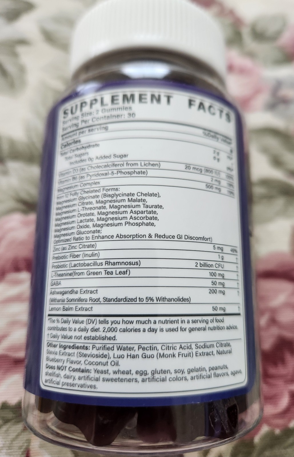 Magnesium 12 in 1 Complex ~ Magnesium Complex Gummies ~ 500mg Supplement