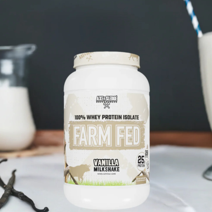 Axe & Sledge Farm Fed Vanilla Milkshake Whey Protein
