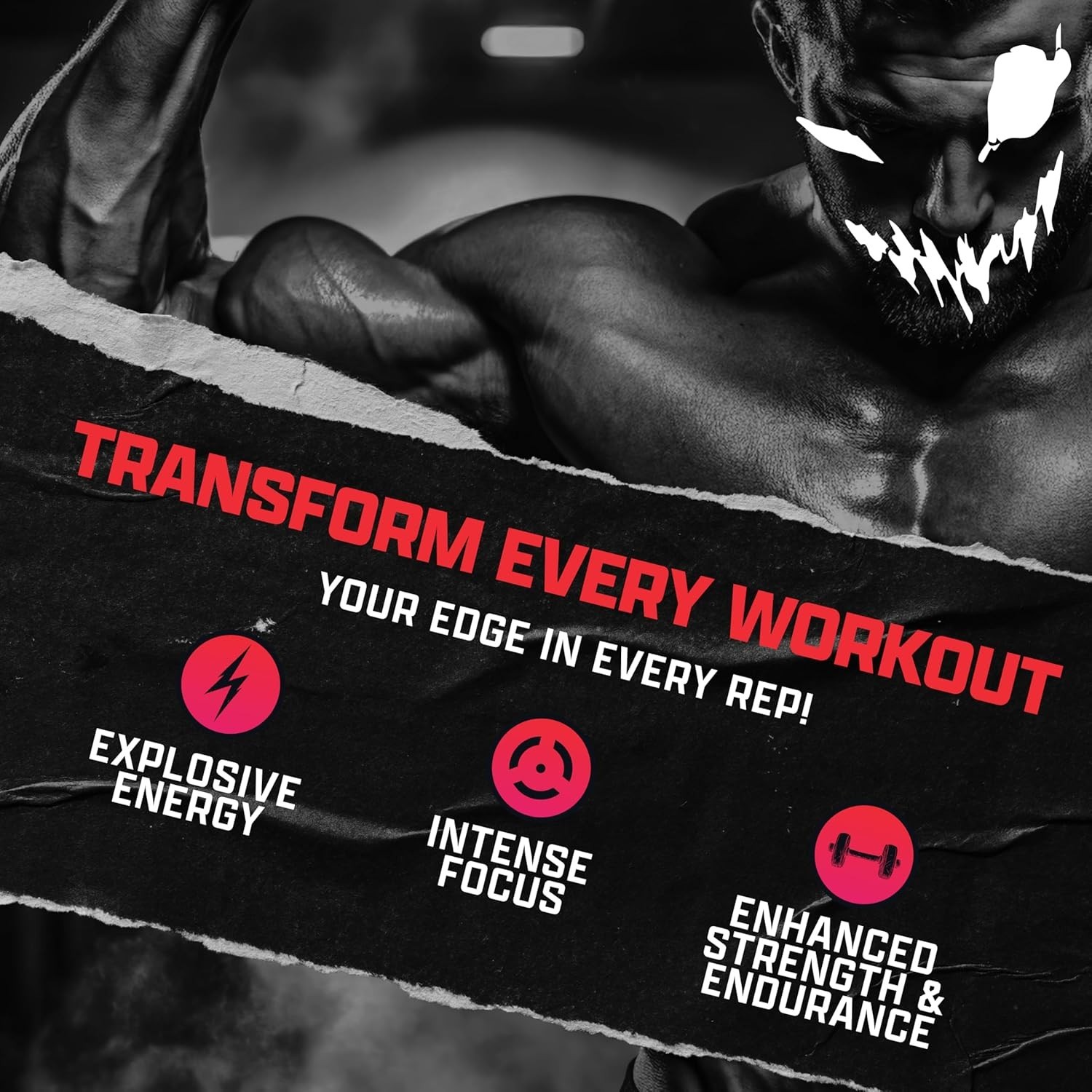 Outrage Ultra HIGH STIM Pre-Workout Powder for Men | 400mg Caffeine, L-Citrul
