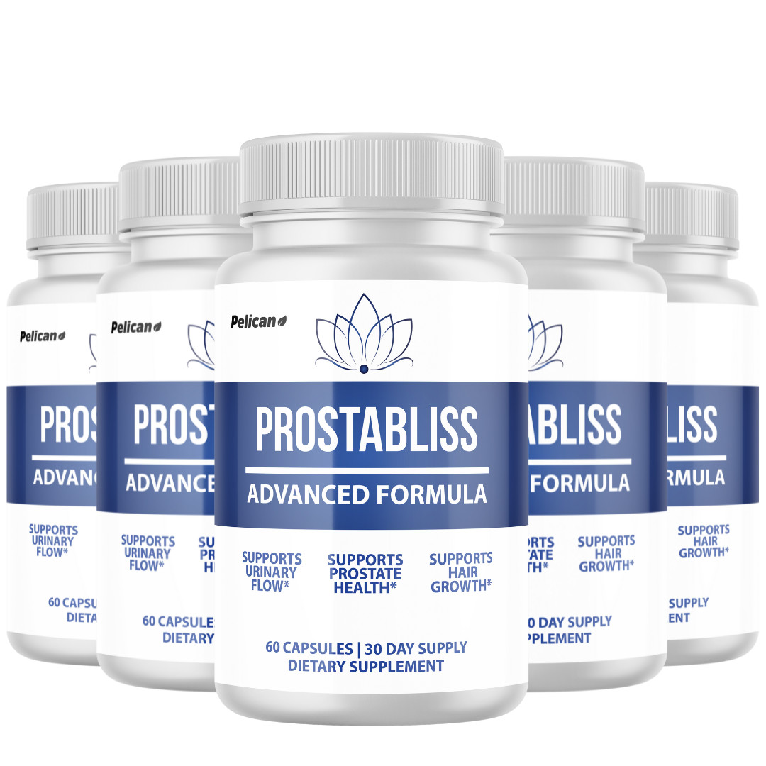 ProstaBliss- Prostate Support- 5 Bottles- 300 Capsules