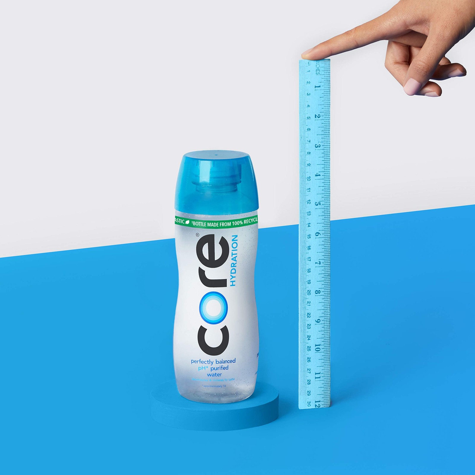 CORE Hydration Perfect 7.4 pH Nutrient Enhanced Water, 20 Ounce Pack of 24