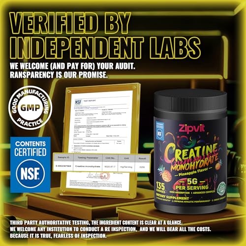 Creatine Monohydrate Gummies 5g 135 Count Muscle Strength