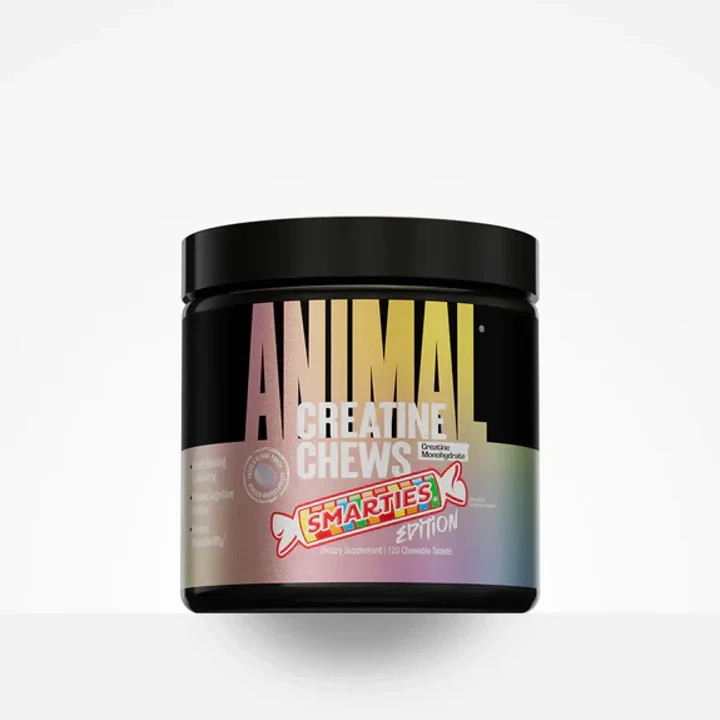 Universal Animal Creatine Performance Chewable Tablets 120 Count 4 Flavors NEW