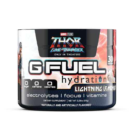 GFUEL Hydration Marvel Studios Thor Love and Thunder Collector’s Box – Lemonade