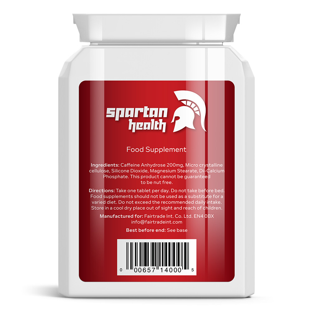 SPARTAN HEALTH ENERGY SOURCE BOOST FOCUS INCREASE MENTAL DRIVE & ALERTNESS