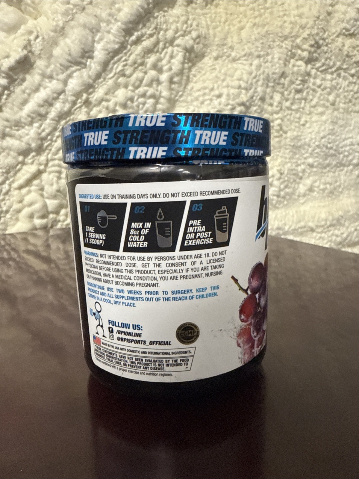 BPI Sports Best BCAA w/ENERGY Watermelon Ice Energy & Recovery Drink 8.8oz NEW