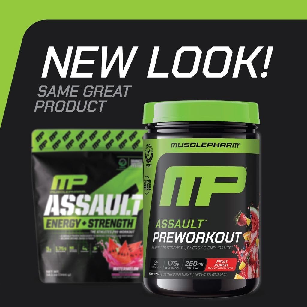 Pre Workout Powder Fruit Punch – 30 Servings, Energy Boost, Strength & Endurance