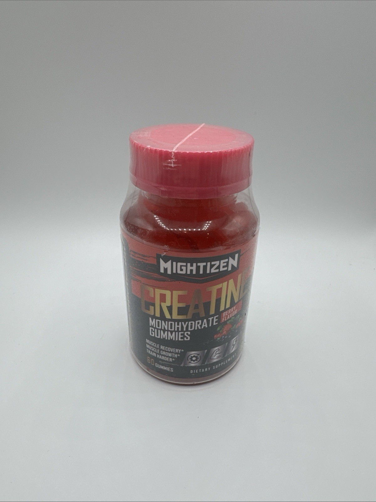 Mightizen Creatine Monohydrate Gummies Quantity 60 Exp 06/27