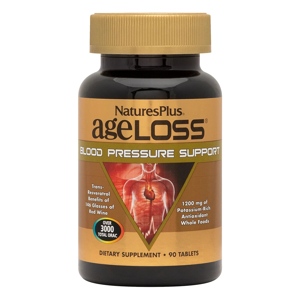NATURE’S PLUS Ageloss Blood Pressure – 90 Tablets