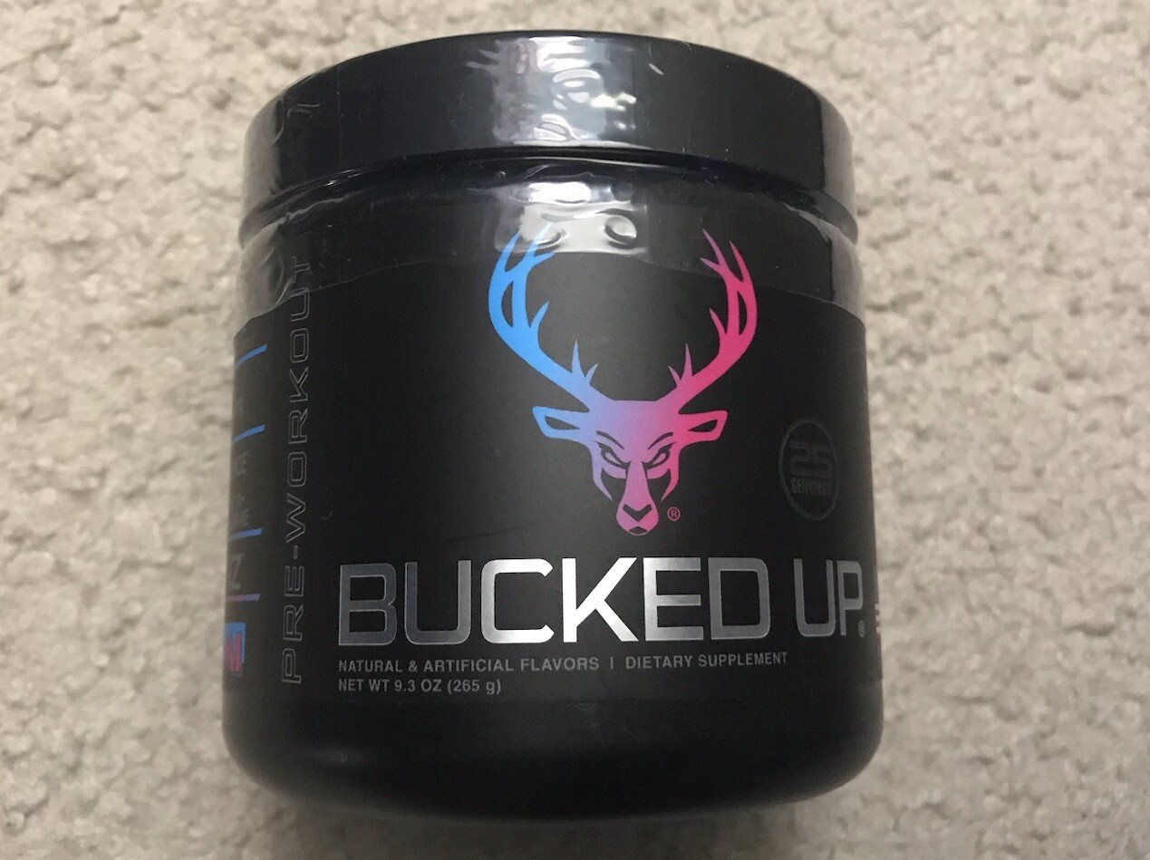 *BRAND NEW* Bucked Up Woke AF Pre-Workout Powder -Miami-Exp 07/2026- 9.3oz