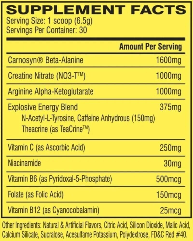 Cellucor C4 Original Pre Workout Powder – 30 Servings Juicy Candy